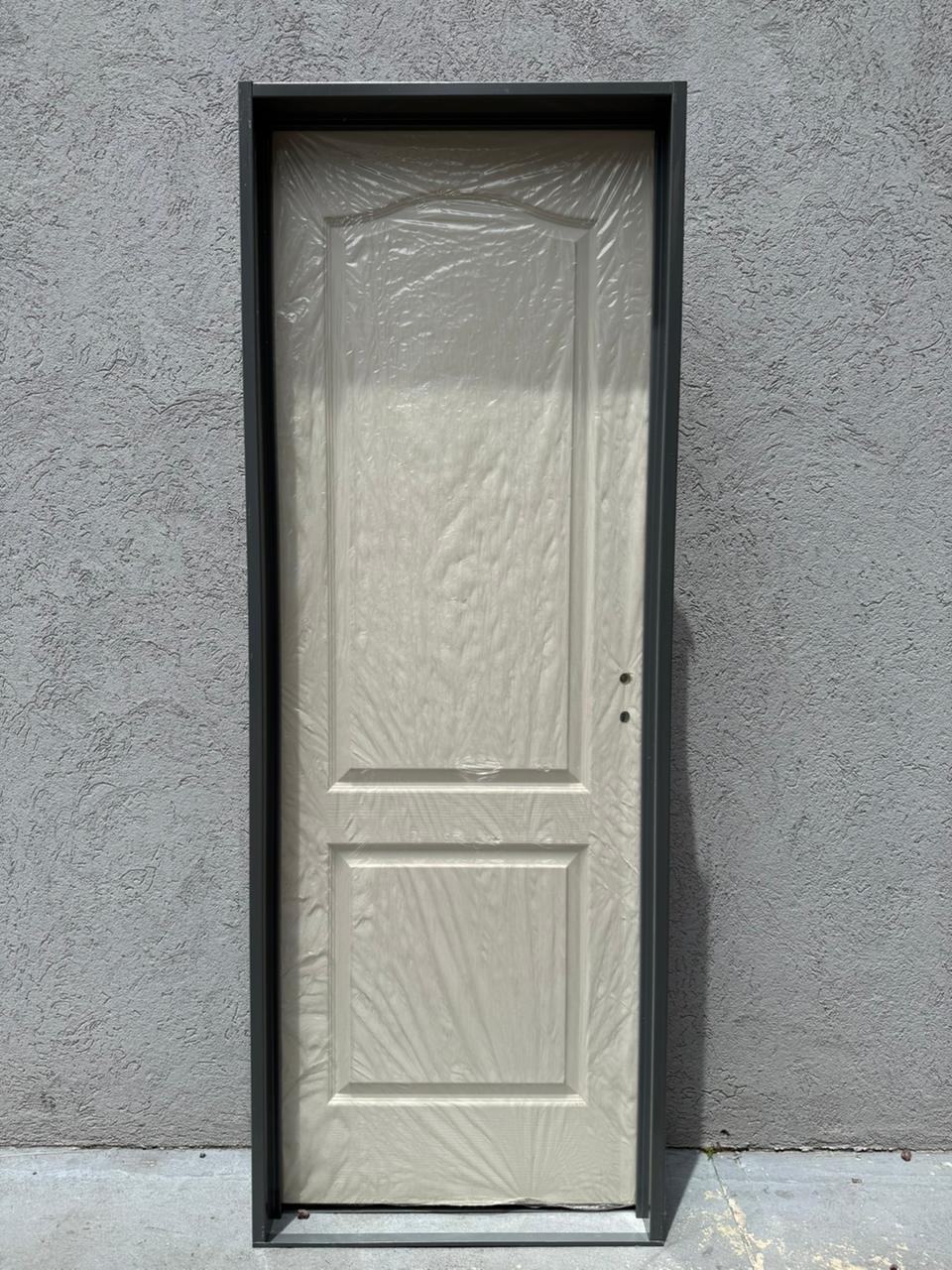 Puertas placa interior con marco de chapa OXO